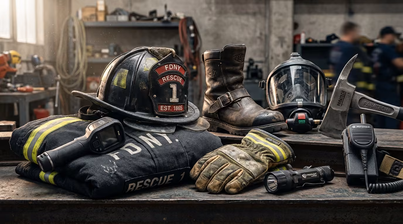 HAIX Fire Hero Xtreme — detalle del sistema Climate System de estabilizador de tobillo y la suela HAIX CERFLEX con perfil para escombros