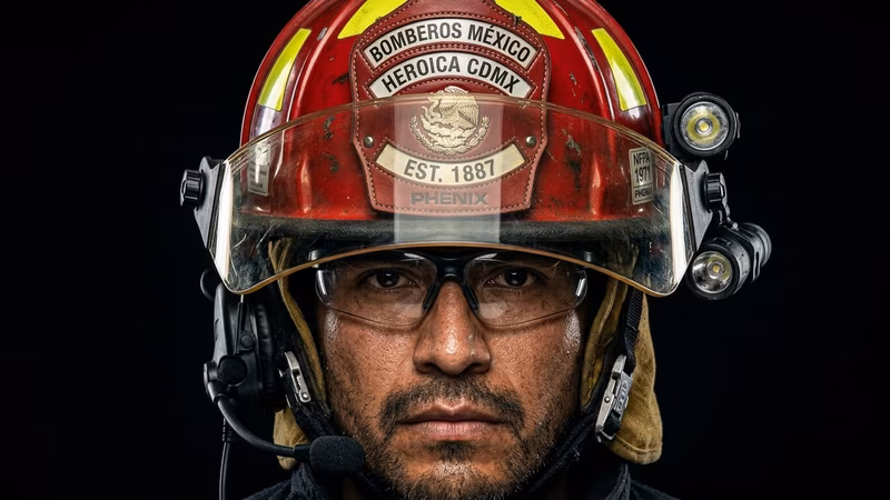 Casco profesional para bombero — mejores marcas NFPA disponibles en México