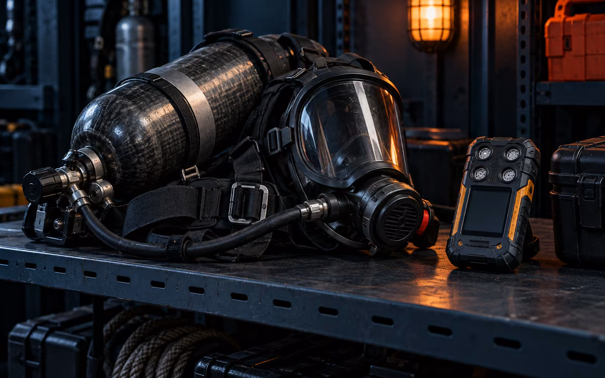 Equipo de la línea Dräger
