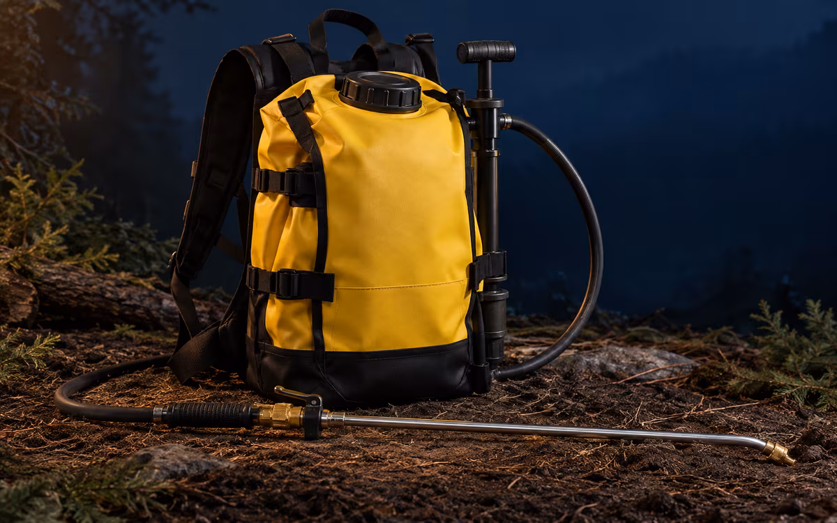Bomba de mochila Indian 90G con FP200