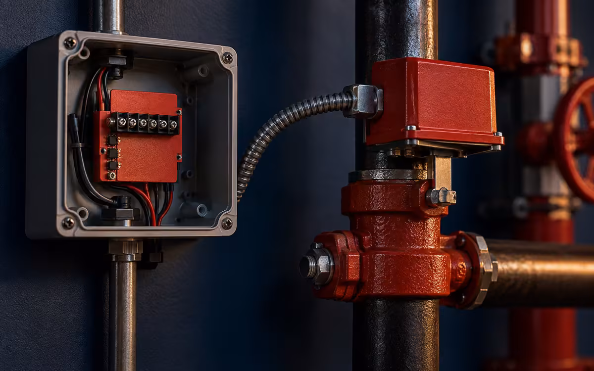 Módulo Monitor Notifier FMM-1 — Supervisión de Válvulas y Flujo NFPA 72