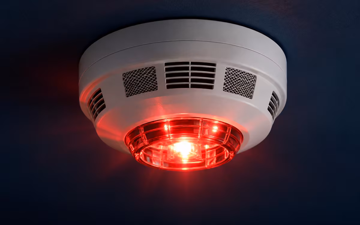 Imagen de referencia de sistema contra incendio